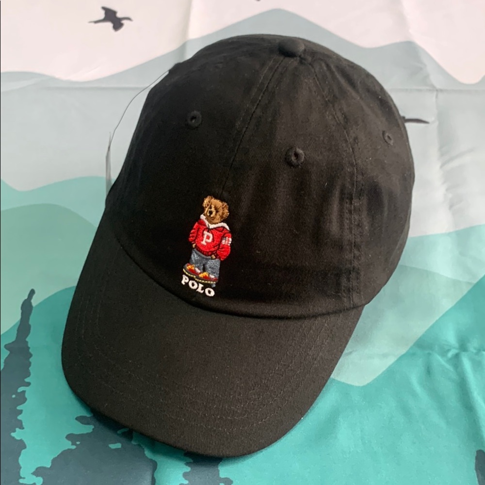 Polo by Ralph Lauren Black Baseball Cap